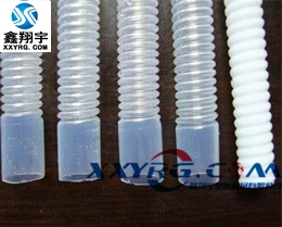 XY-0504耐高溫耐強(qiáng)酸套聚四氟乙烯PTFE FEP鐵氟龍波紋軟管